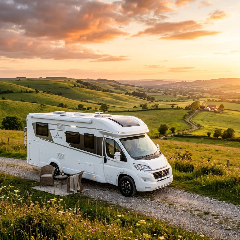 A stunning brand new motorhome
