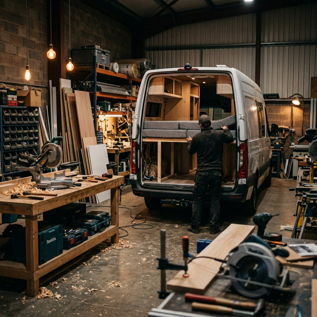 Professional campervan workshop